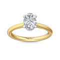 Martin Flyer Solitaire Oval Engagement Ring DERS41XXSYZPL-C-9.7X7.2OV