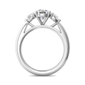 Martin Flyer Three Stone Round Engagement Ring DERT02SPL-C-6.5RD