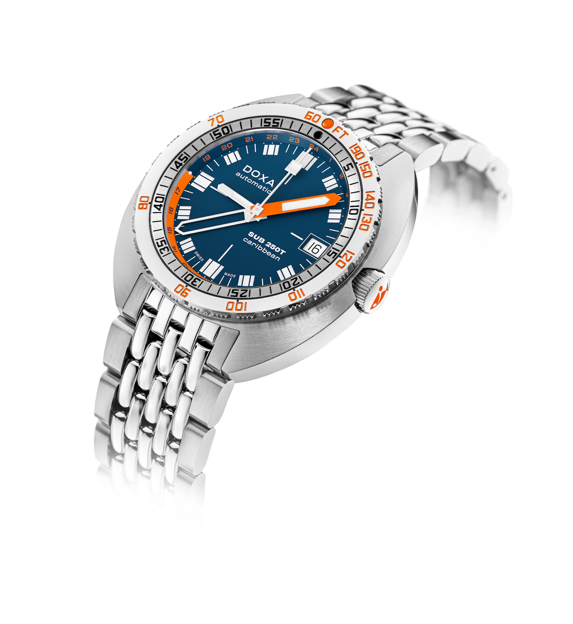 Doxa Sub 250T GMT Caribbean 855.10.201.10