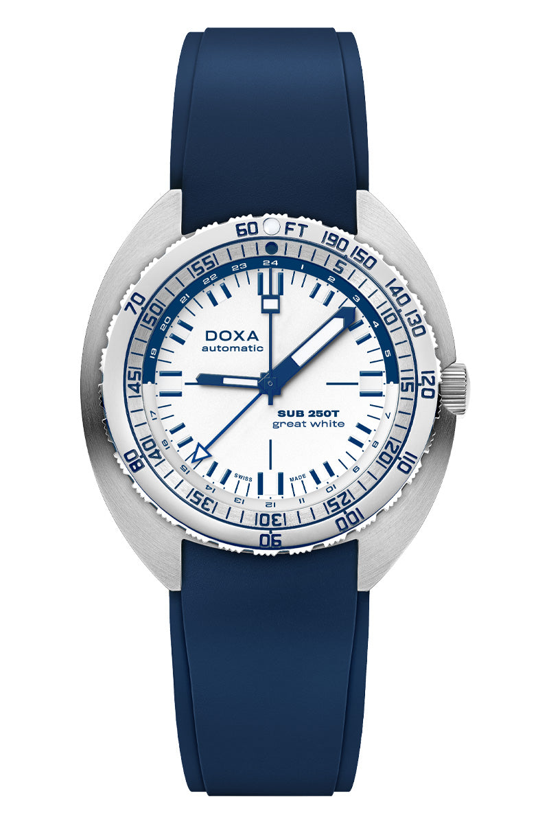 Doxa SUB 250T GMT 'Great White' Topper Edition 855.10.011.10-SE9