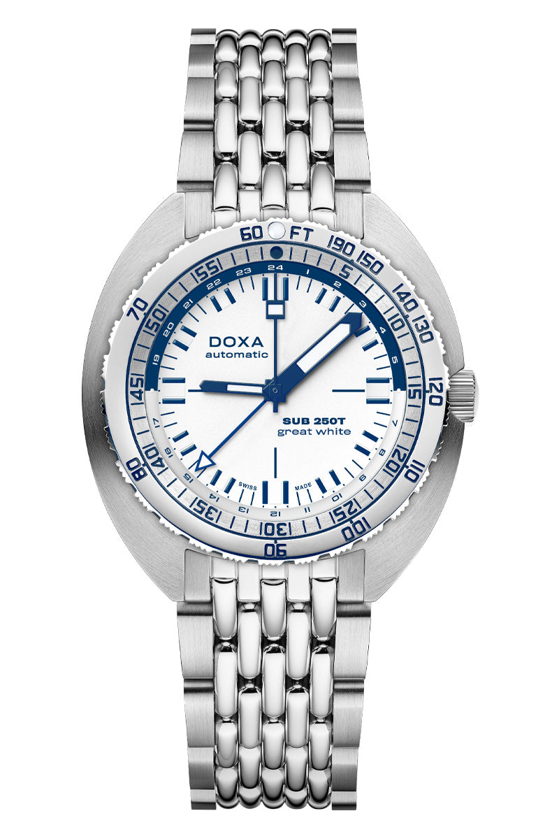 Doxa SUB 250T GMT 'Great White' Topper Edition 855.10.011.10-SE9