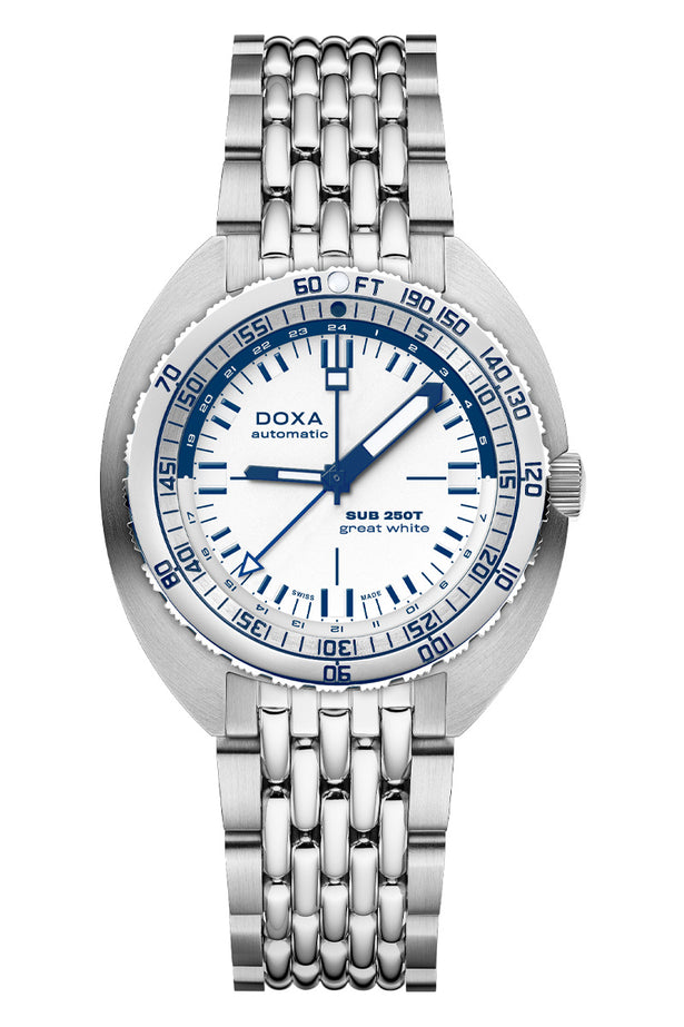 Doxa SUB 250T GMT 'Great White' Topper Edition 855.10.011.10-SE9