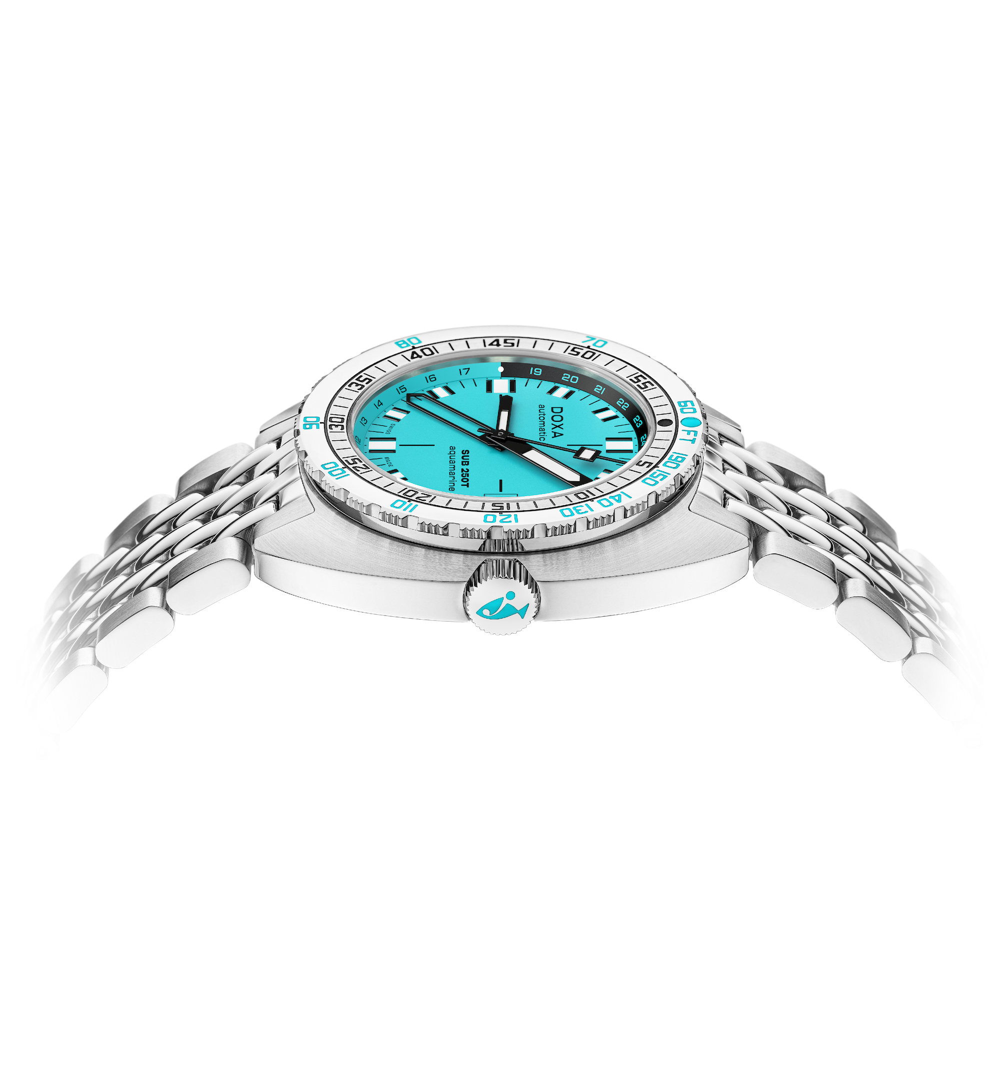 Doxa Sub 250T GMT Aquamarine 855.10.241.10