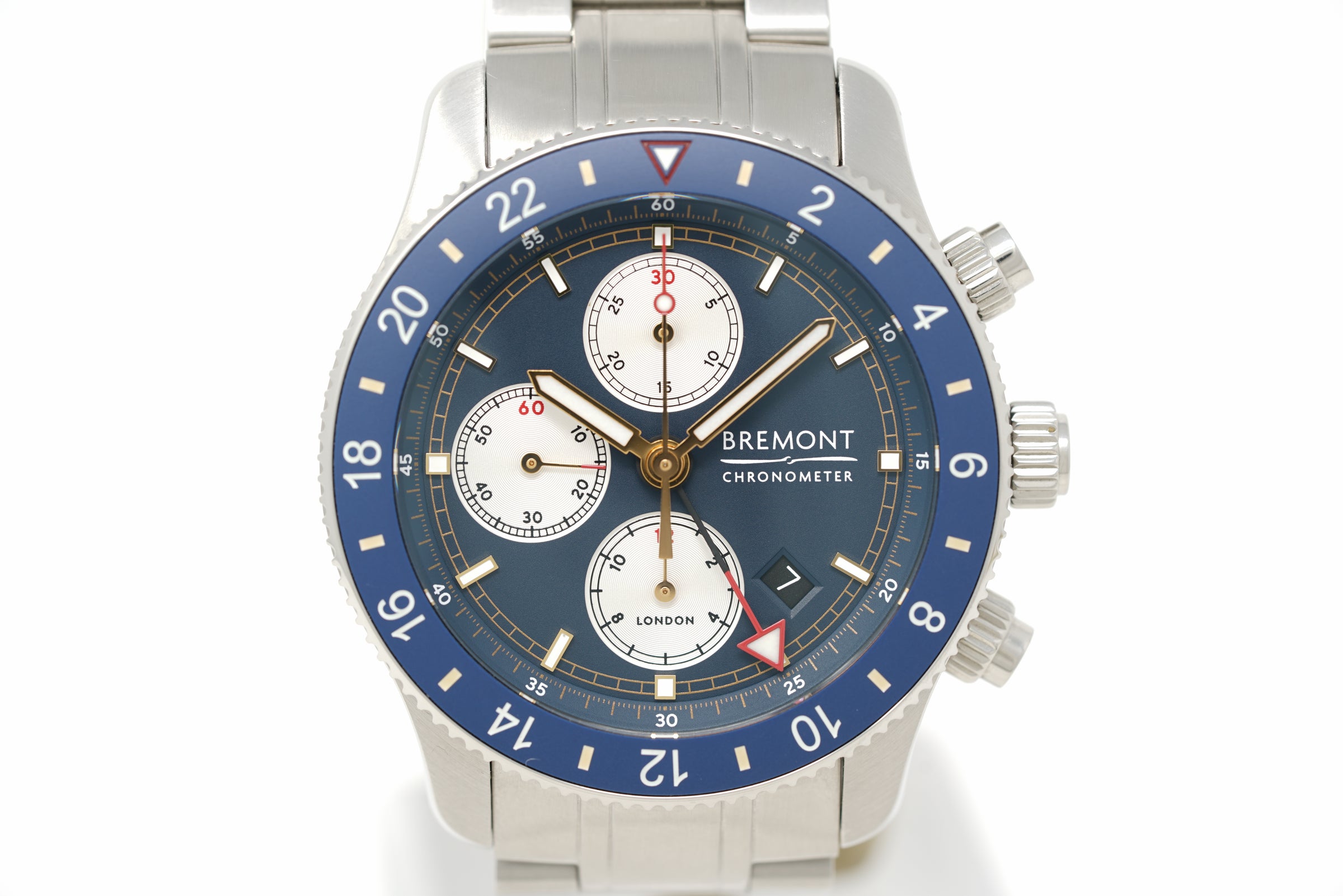Pre-Owned Bremont Supermarine Chronograph SMARINECHRONO-BL-R-S