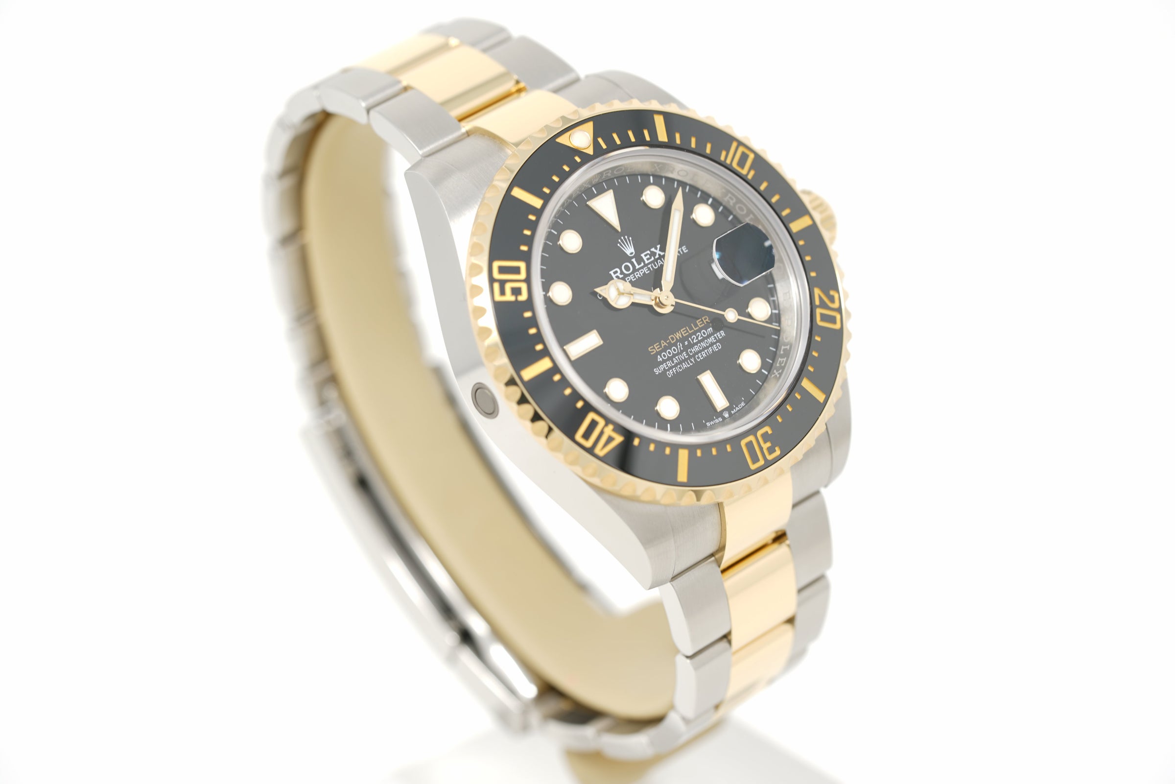 Pre-Owned Rolex Sea-Dweller Steel & Yellow Gold 126603