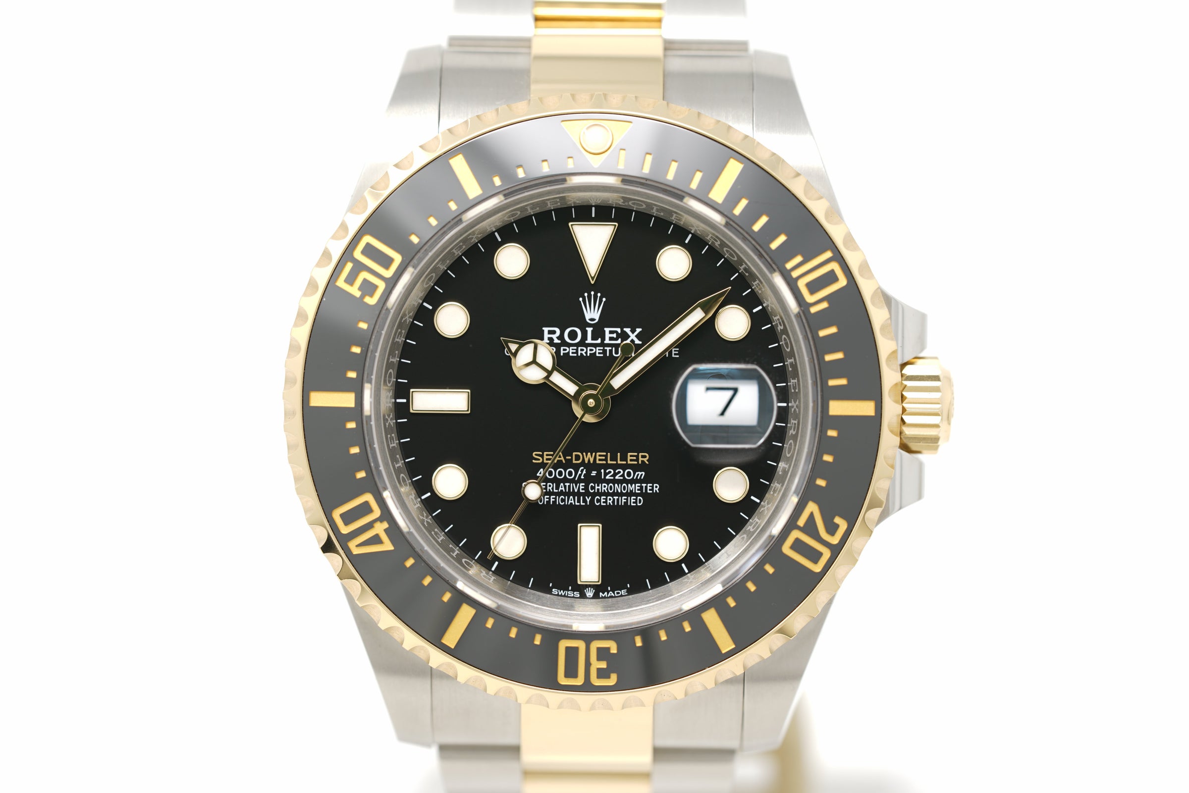 Pre-Owned Rolex Sea-Dweller Steel & Yellow Gold 126603