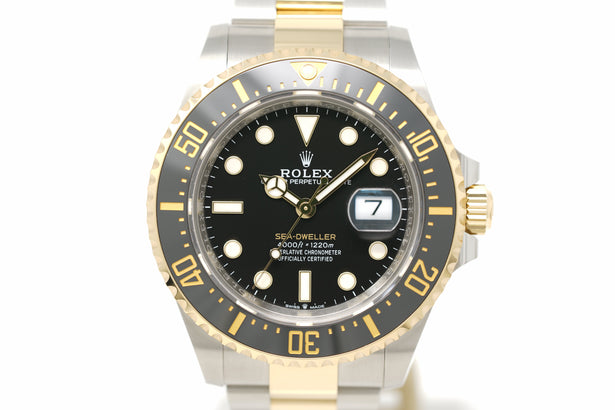 Pre-Owned Rolex Sea-Dweller Steel & Yellow Gold 126603