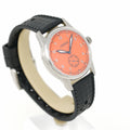 Pre-Owned Weiss Standard Issue Field Watch Tangerine dial