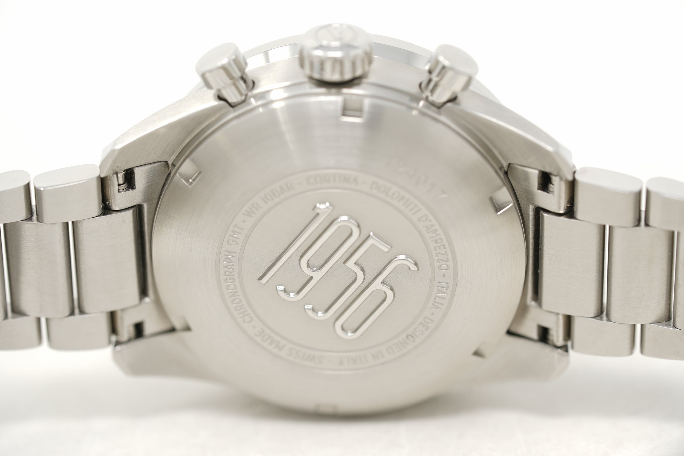 Pre-Owned Echo/Neutra Cortina 1956 Chrono GMT Black
