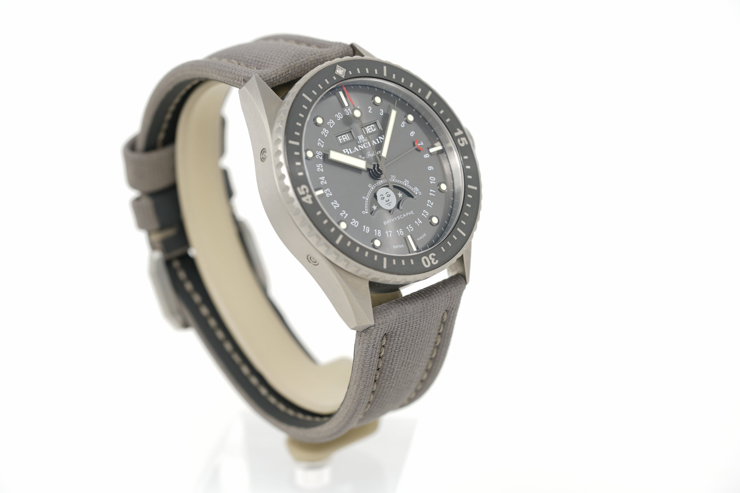 Pre-Owned Blancpain Fifty Fathoms Bathyscaphe Complete Calendar 5054 1210 G52A