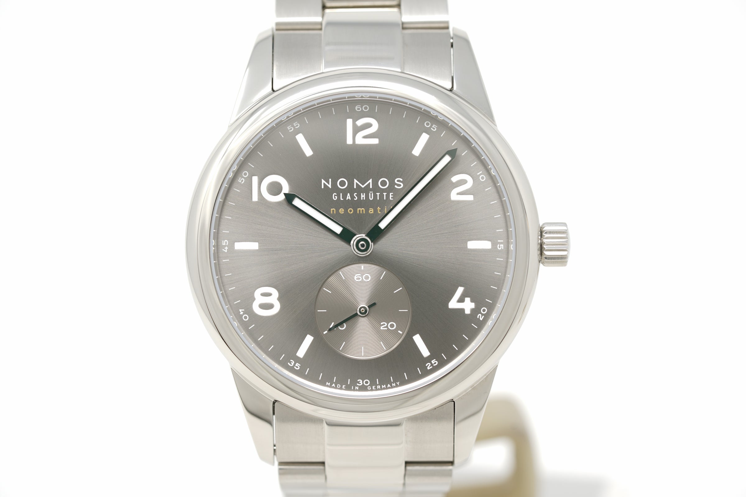 Pre-Owned Nomos Glashütte Club Sport Neomatik 39 Smoke 764