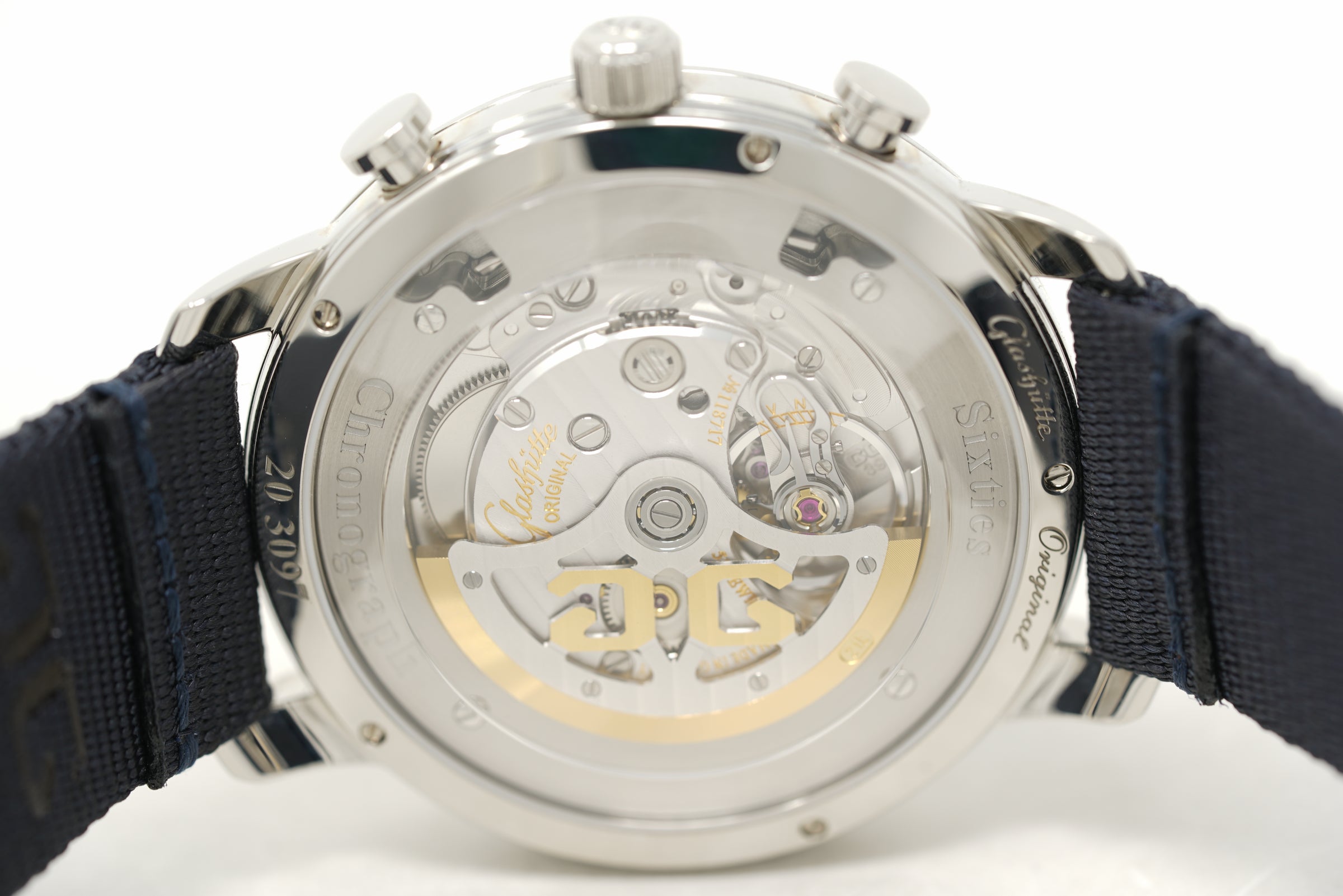 Pre-Owned Glashütte Original Sixties Chronograph Annual Edition 1-39-34-06-22-04