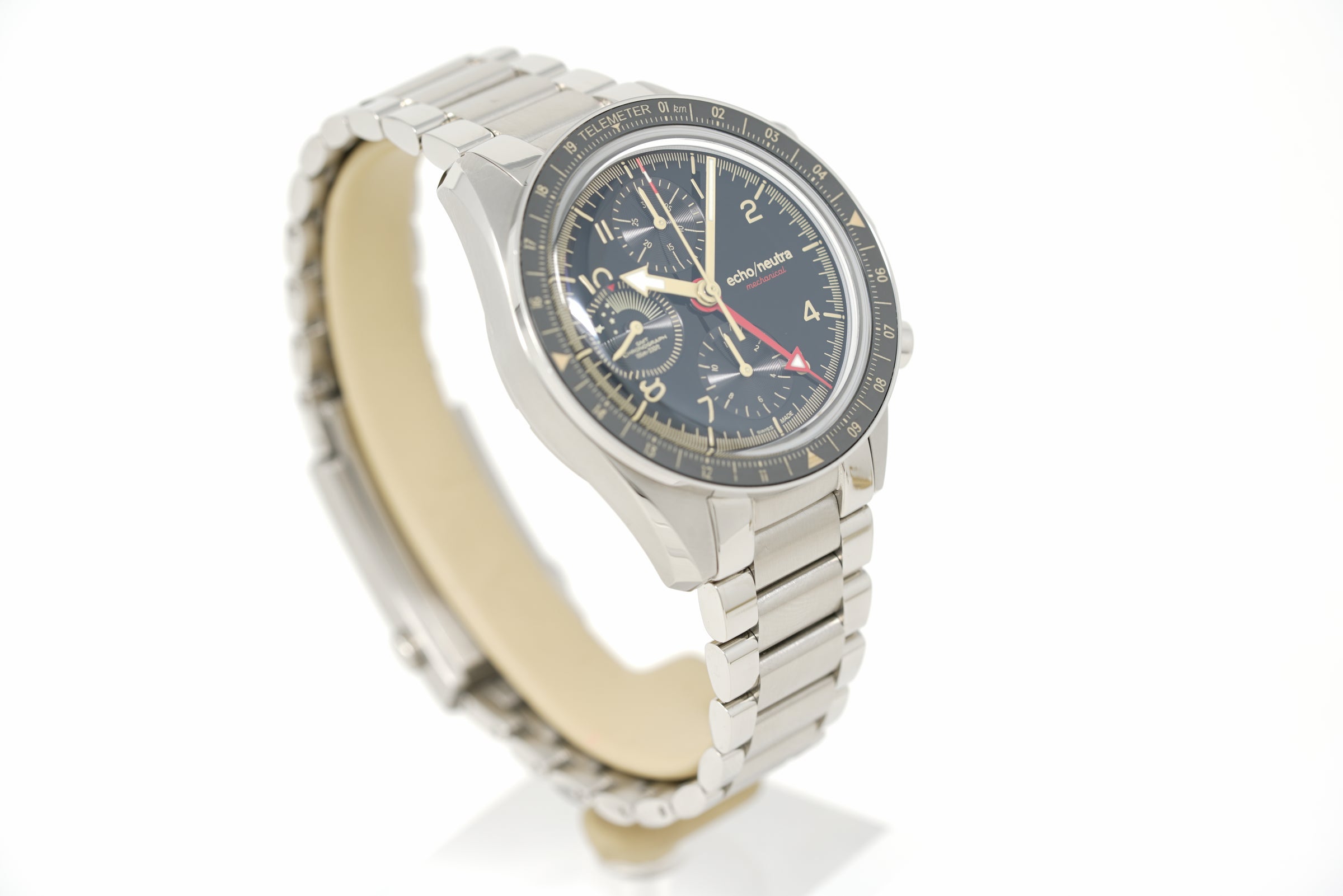 Pre-Owned Echo/Neutra Cortina 1956 Chrono GMT Black