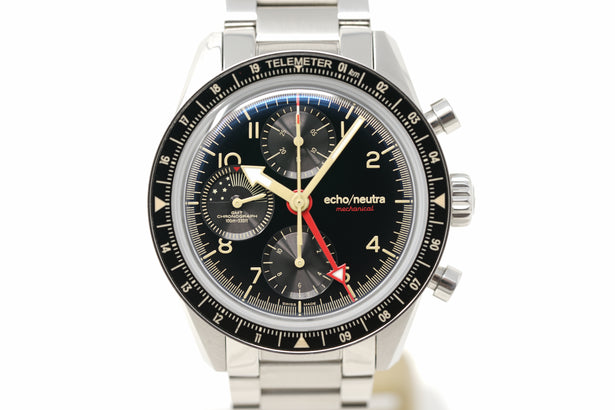 Pre-Owned Echo/Neutra Cortina 1956 Chrono GMT Black