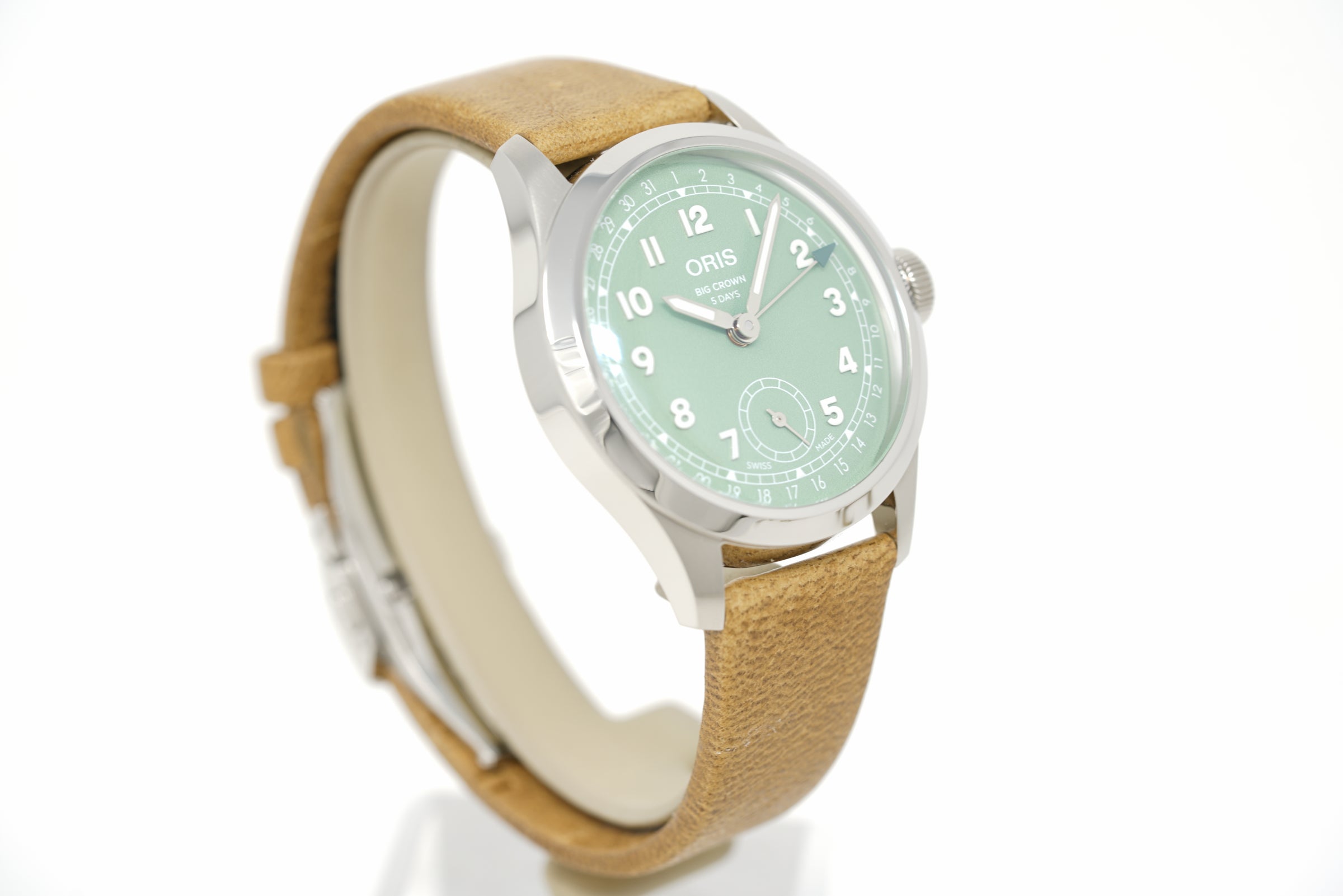 Pre-Owned Oris Big Crown Pointer Date Cal 403 01 403 7799 4067-07 6 20 09FC