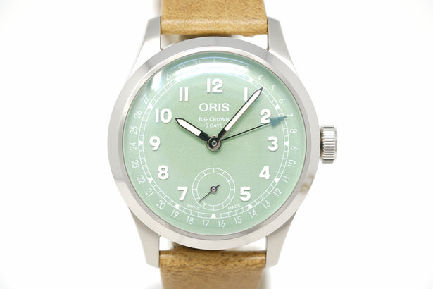 Pre-Owned Oris Big Crown Pointer Date Cal 403 01 403 7799 4067-07 6 20 09FC