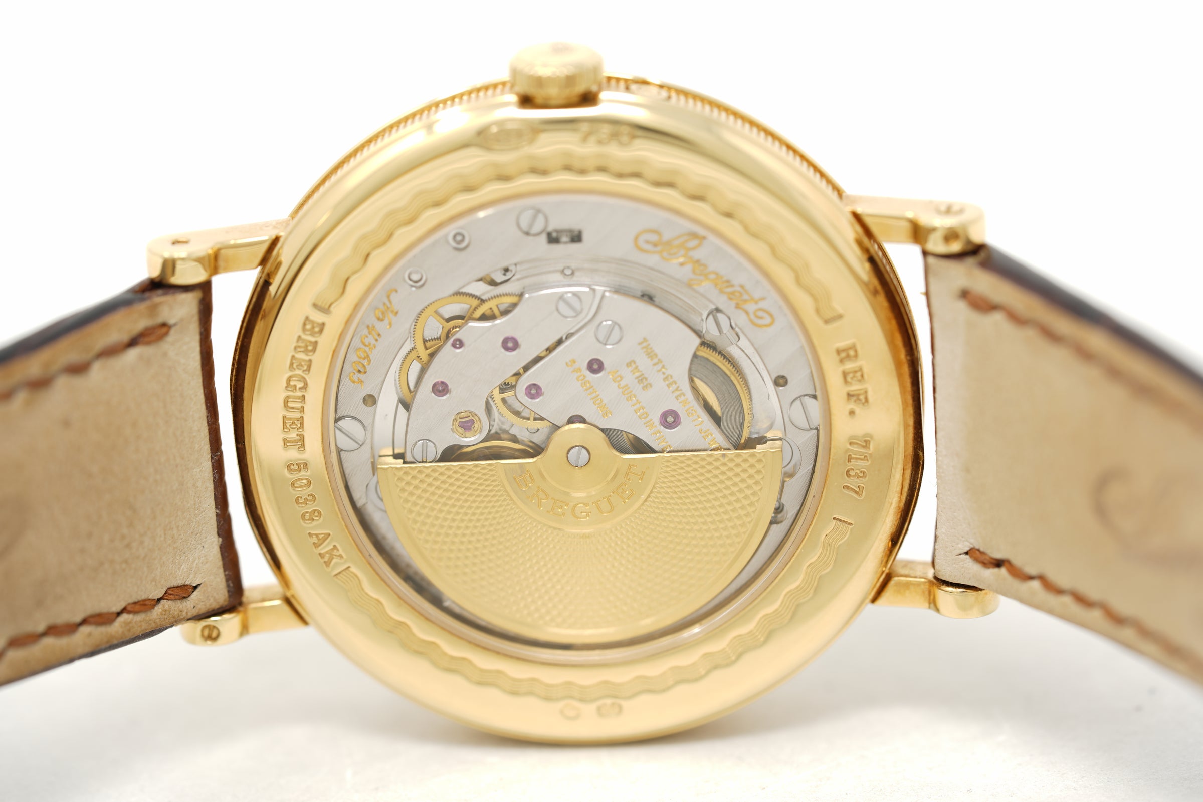 Pre-Owned Breguet Classique Power Reserve Moonphase 7137BA/11/9V6