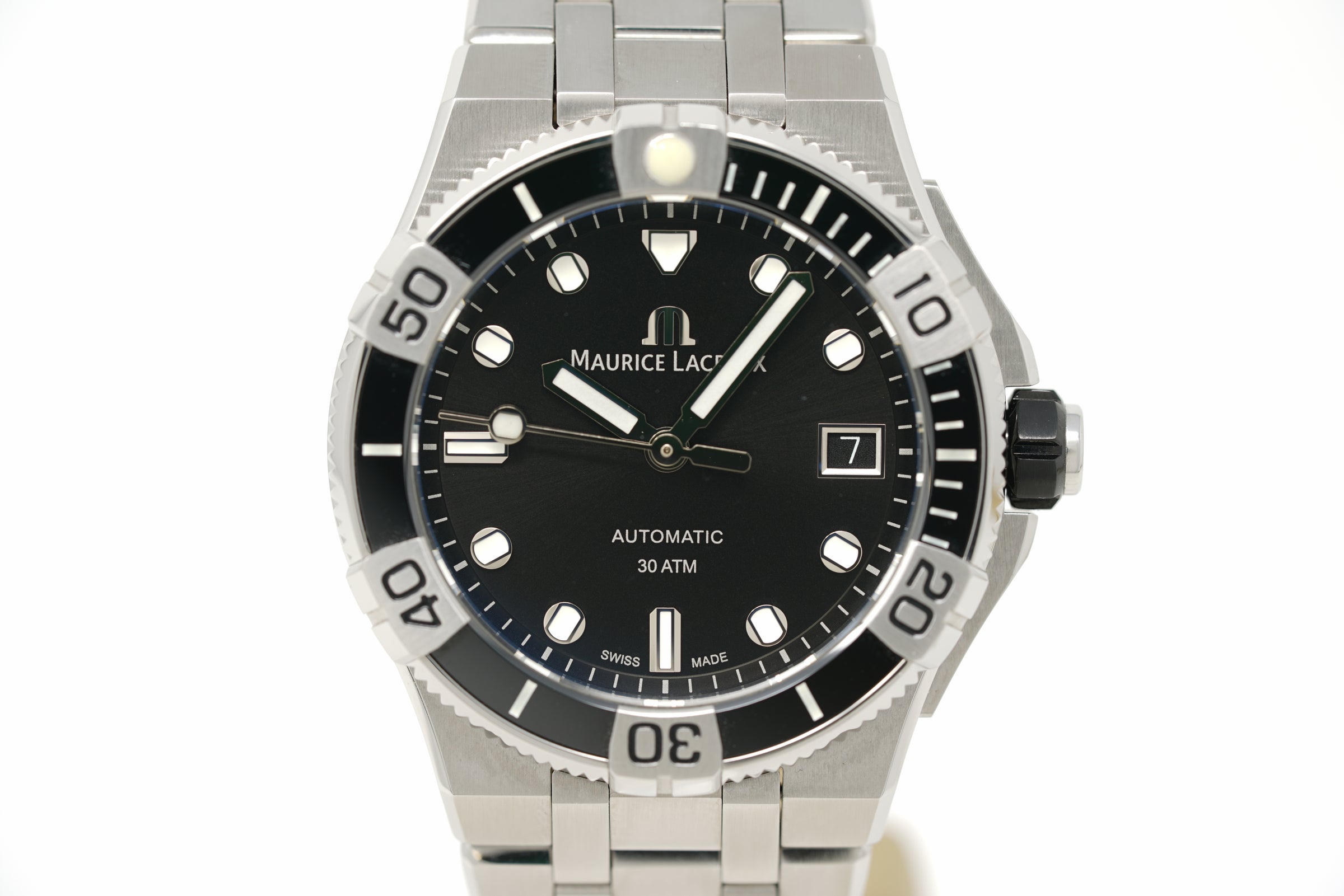 Pre-Owned Maurice LaCroix Aikon Venturer 38mm AI6057-SSL20-330-2
