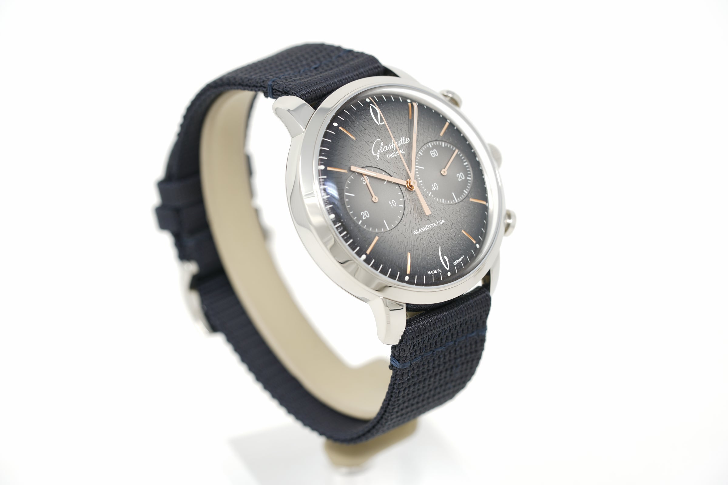Pre-Owned Glashütte Original Sixties Chronograph Annual Edition 1-39-34-06-22-04