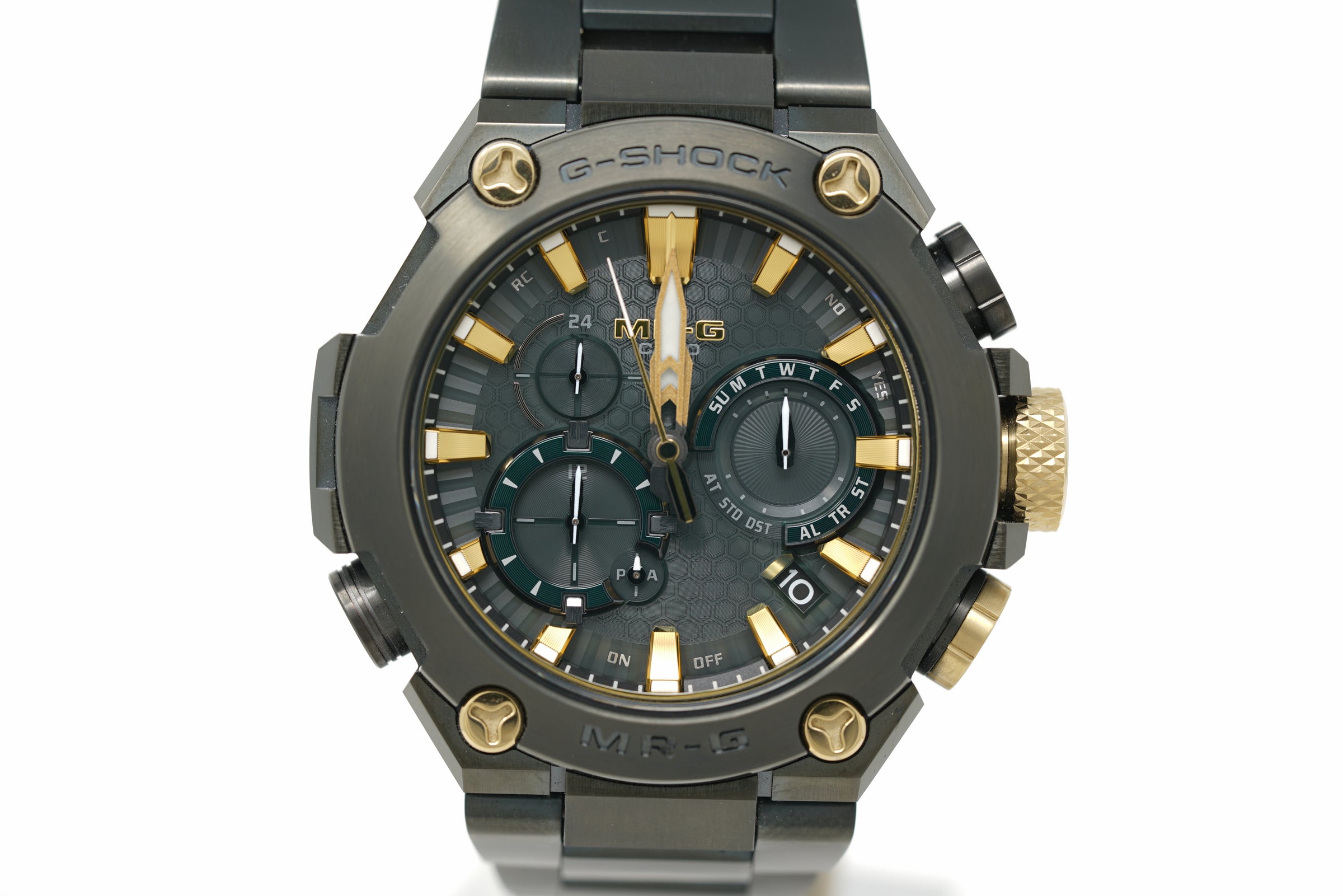 Pre-Owned G-Shock MR-G Kurogane-Iro MRGB2000BG-3A