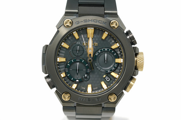 Pre-Owned G-Shock MR-G Kurogane-Iro MRGB2000BG-3A