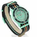 Pre-Owned Swatch x Blancpain Scuba Fifty Fathoms Indian Ocean SO35I100