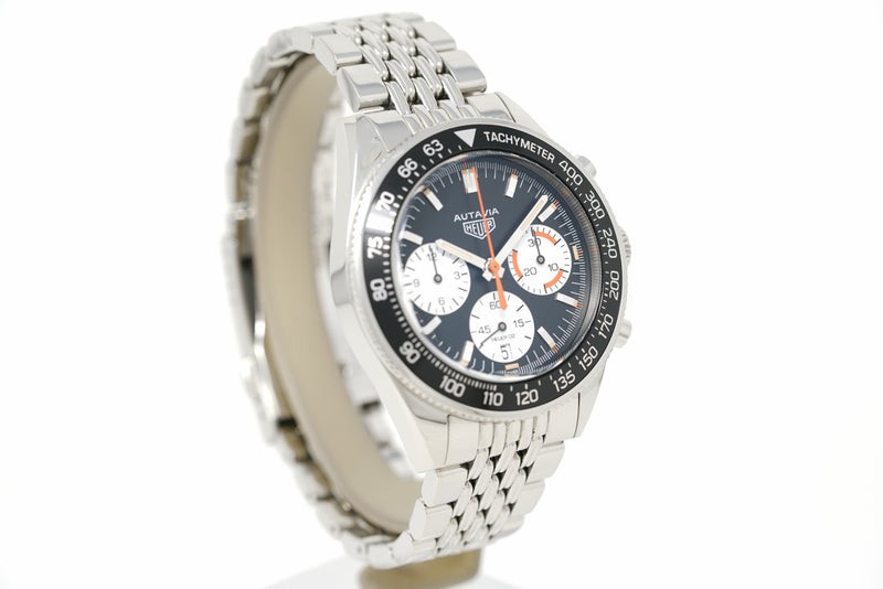 Pre-Owned Tag Heuer x Hodinkee Calibre Heuer 02 CBE2117.BA0687