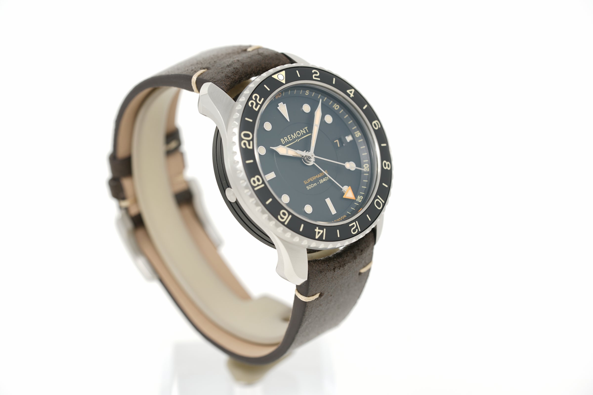 Pre-Owned Bremont Supermarine S502 GMT S502-BK-L-S