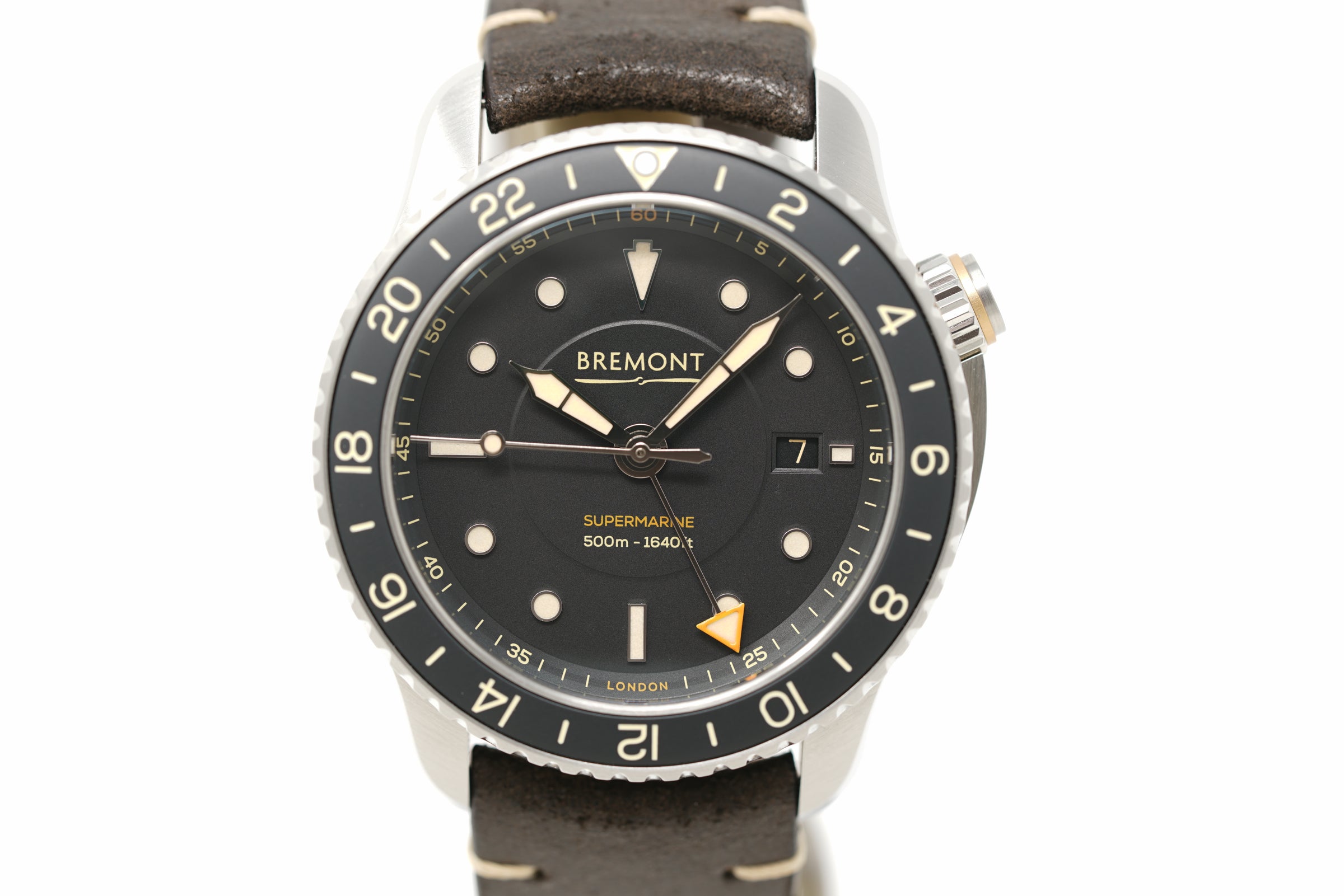 Pre-Owned Bremont Supermarine S502 GMT S502-BK-L-S