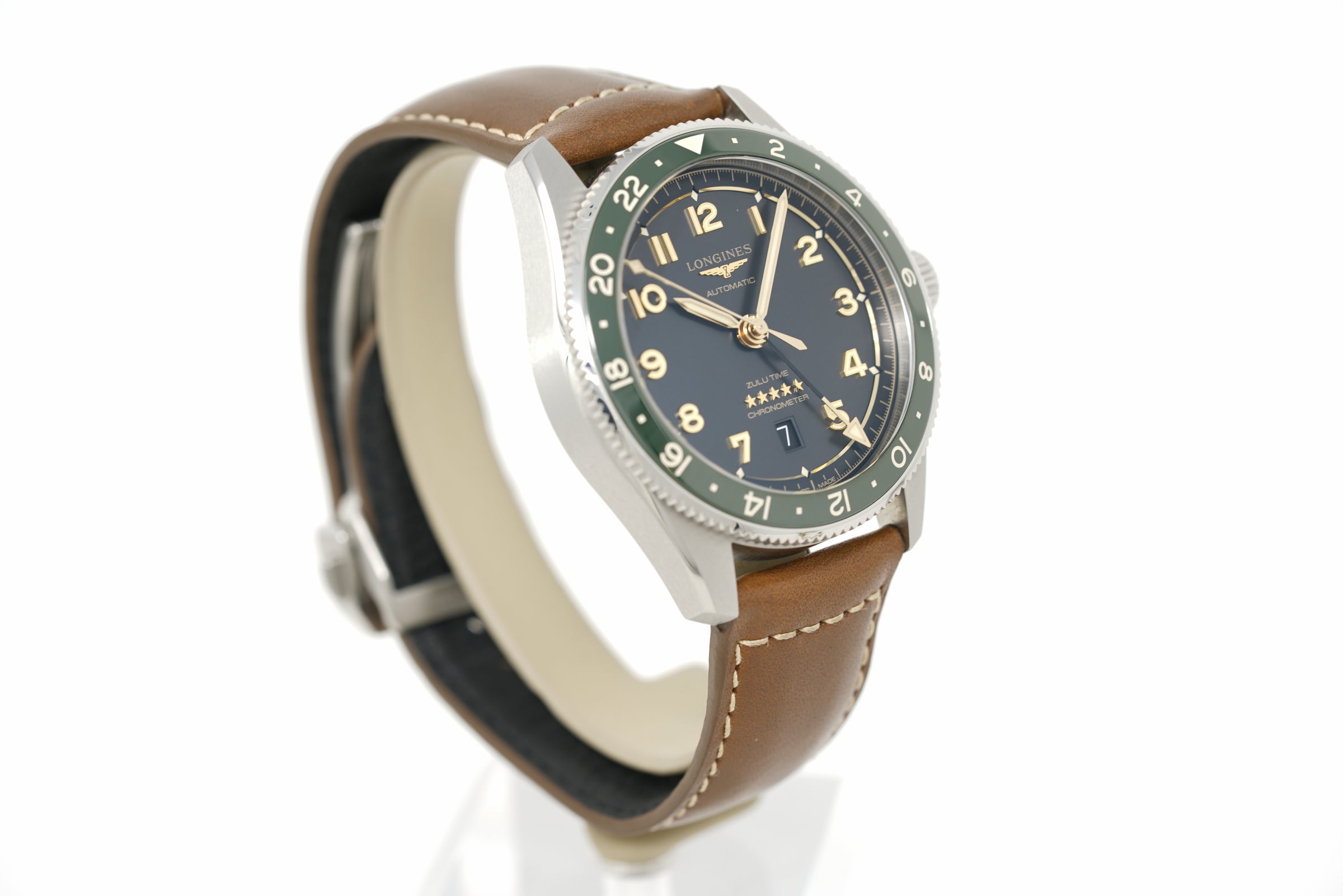 Pre-Owned Longines Spirit Zulu Time L3.812.4.63.2