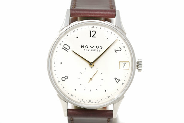 Pre-Owned Nomos Glashütte Minimatik 39 Date Gold 1251