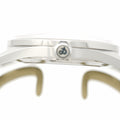 Pre-Owned Bell & Ross BR 123 Officer Silver BRG123-WH-ST/SCR/2