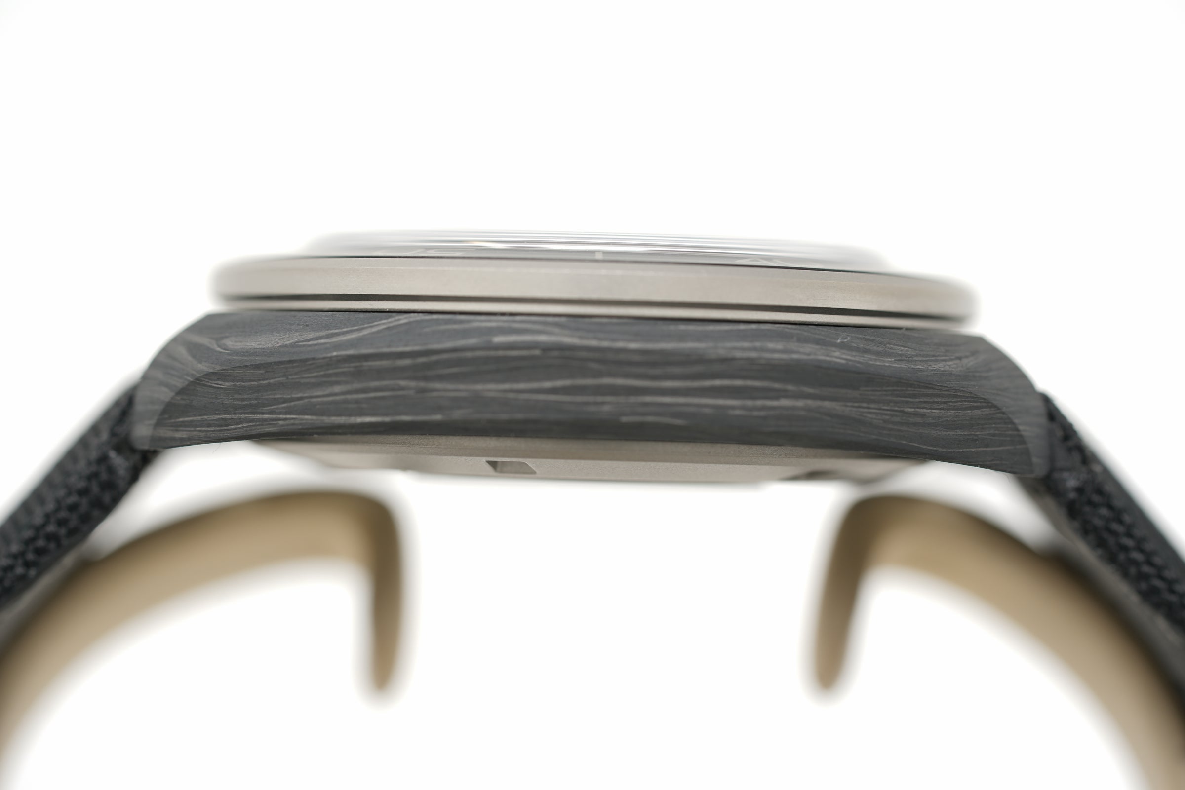 Pre-Owned Longines Ultra-Chron Carbon L2.839.4.52.2