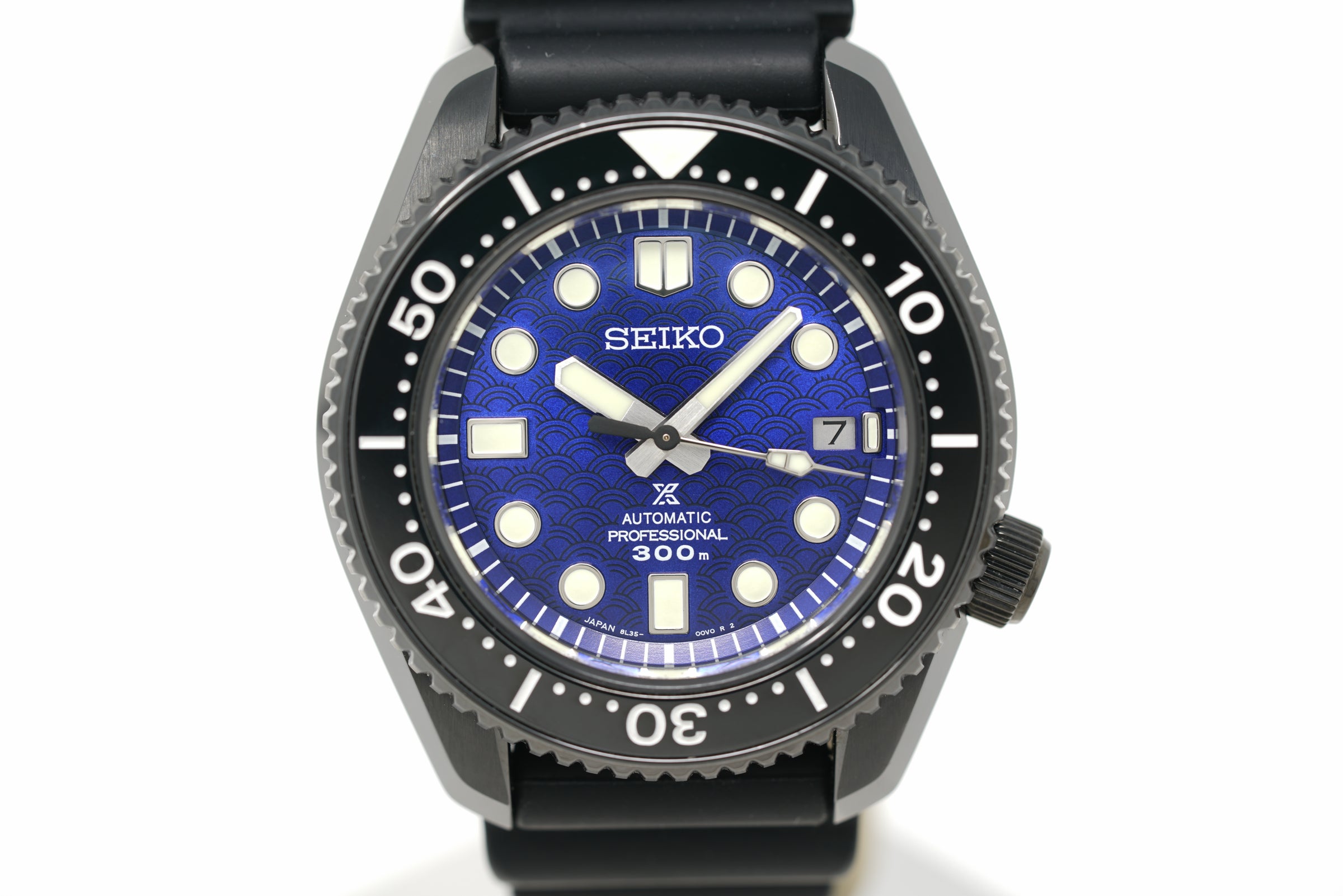 Pre-Owned Seiko Prospex Seigaiha-Inspired U.S. Limited Edition SLA053