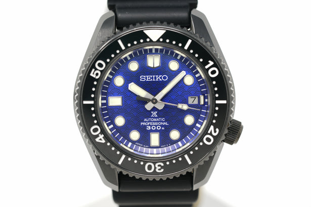 Pre-Owned Seiko Prospex Seigaiha-Inspired U.S. Limited Edition SLA053