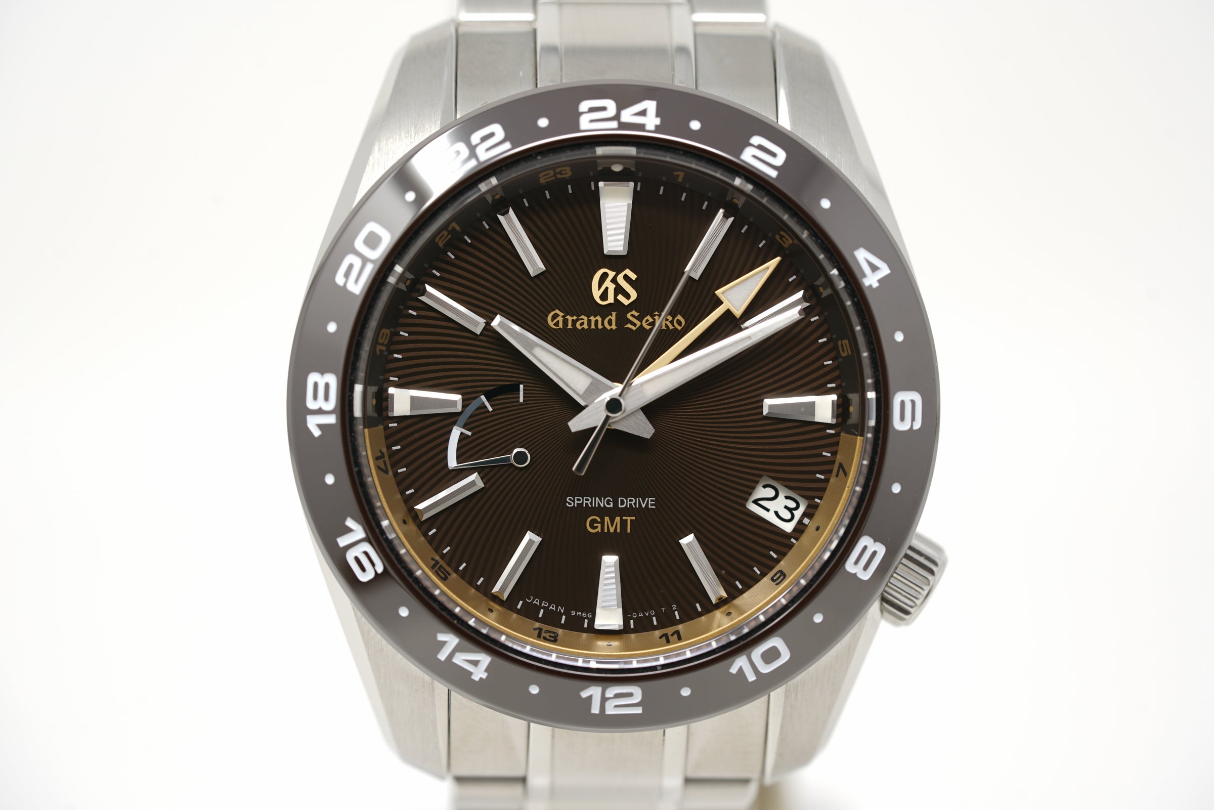 Pre-Owned Grand Seiko Spring Drive GMT 'Eagle' U.S. Limited SBGE263