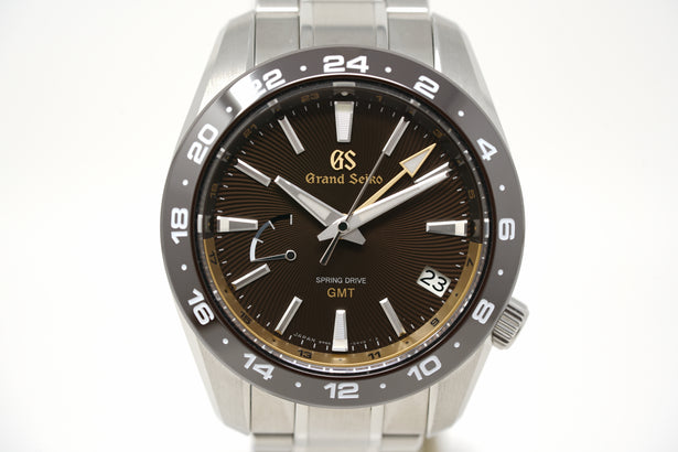 Pre-Owned Grand Seiko Spring Drive GMT 'Eagle' U.S. Limited SBGE263