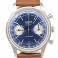 Pre-Owned Vulcain Chronograph 70's - Blue - 640109A30.BAC201