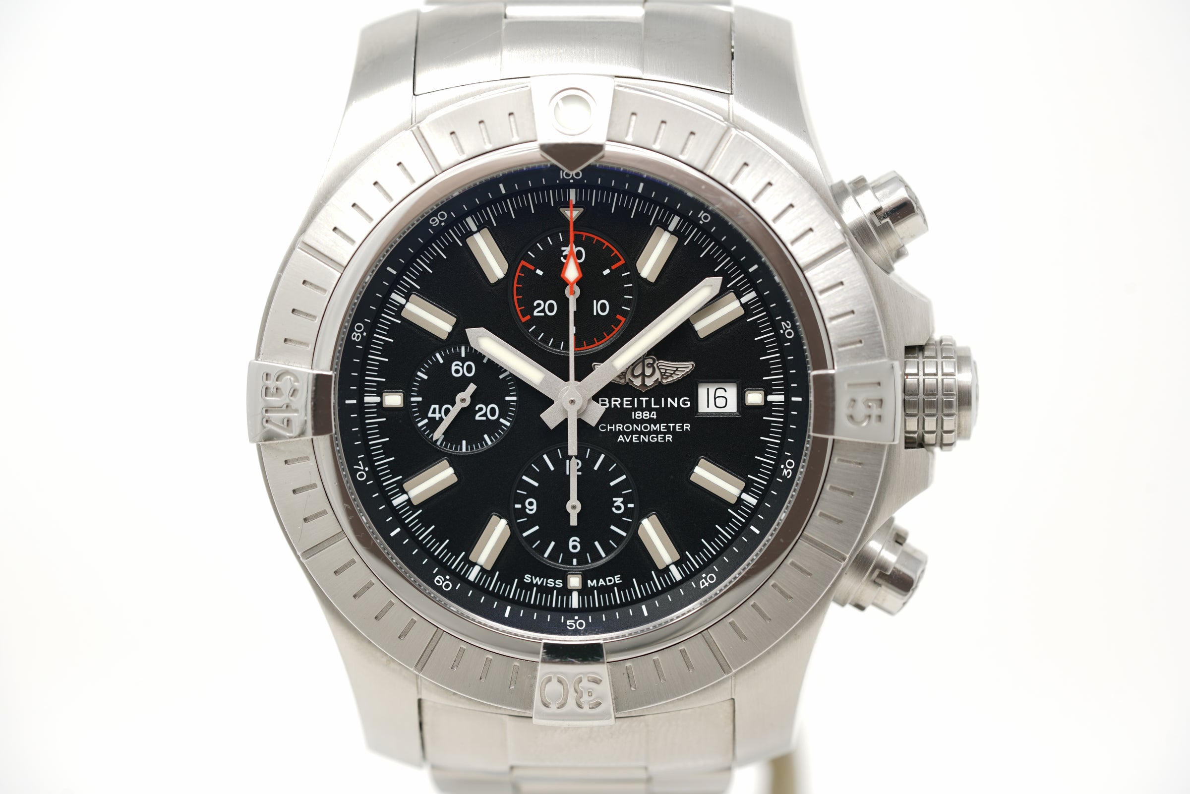 Pre-Owned Breitling Super Avenger Chronograph 48 A13375101B1A1