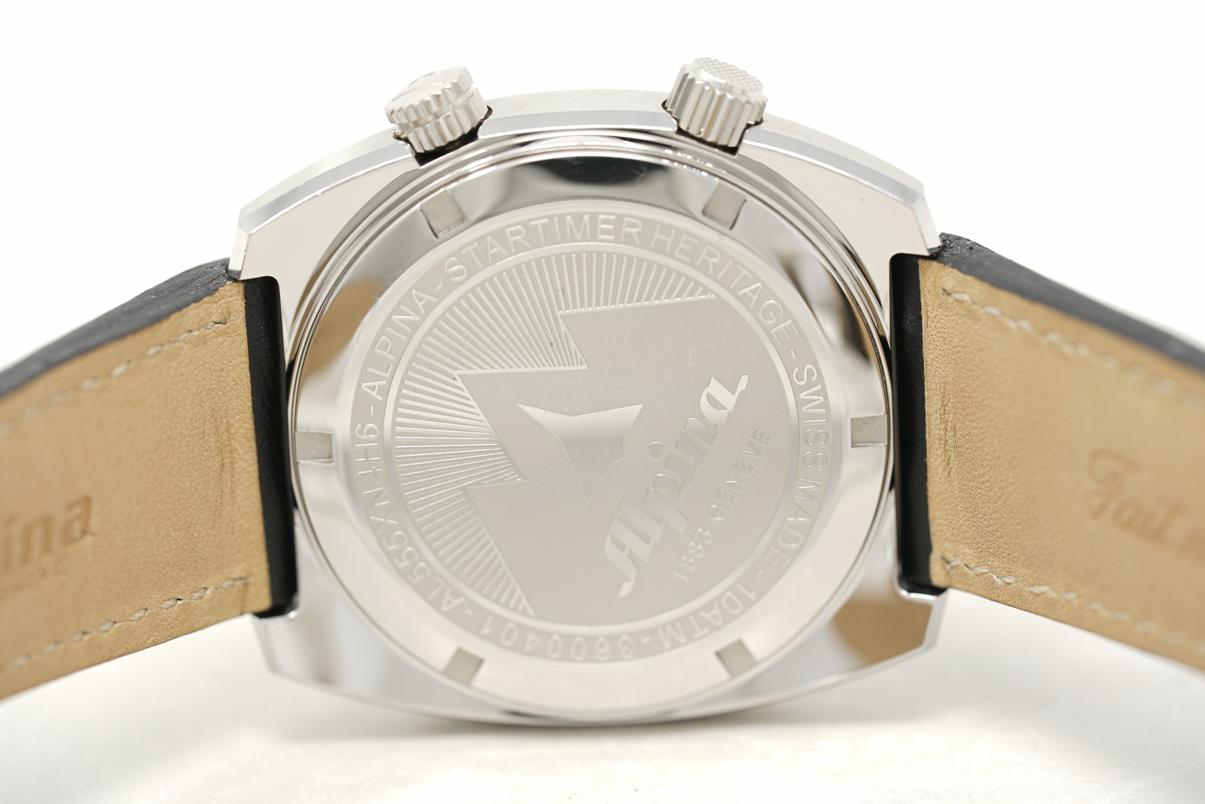 Pre-Owned Alpina Startimer Pilot Heritage GMT AL-555N4H6