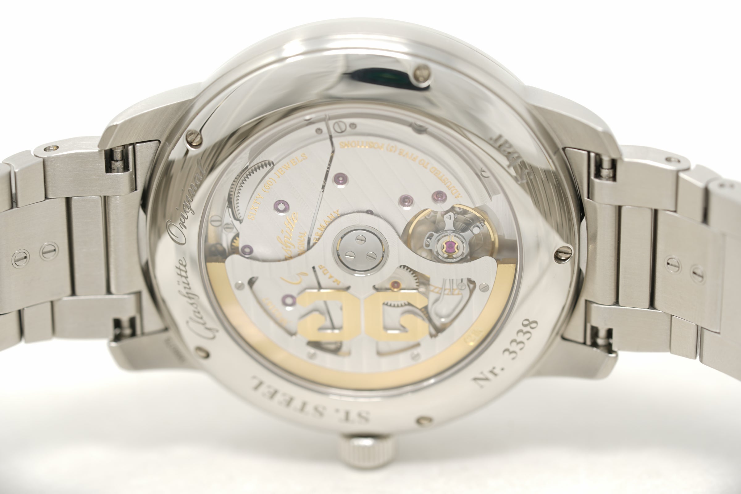 Pre-Owned Glashütte Original Senator Observer 100-14-07-02-70