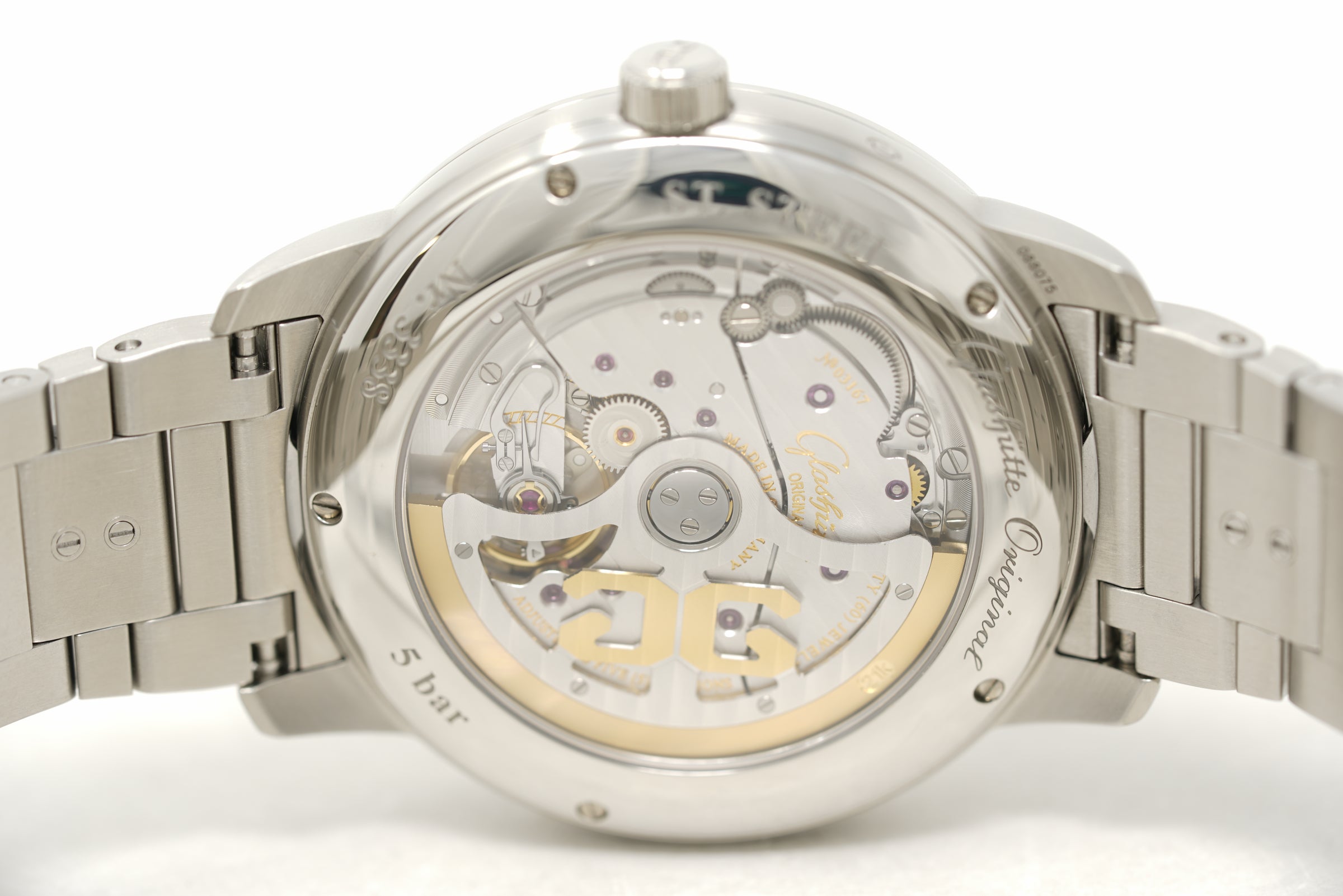 Pre-Owned Glashütte Original Senator Observer 100-14-07-02-70