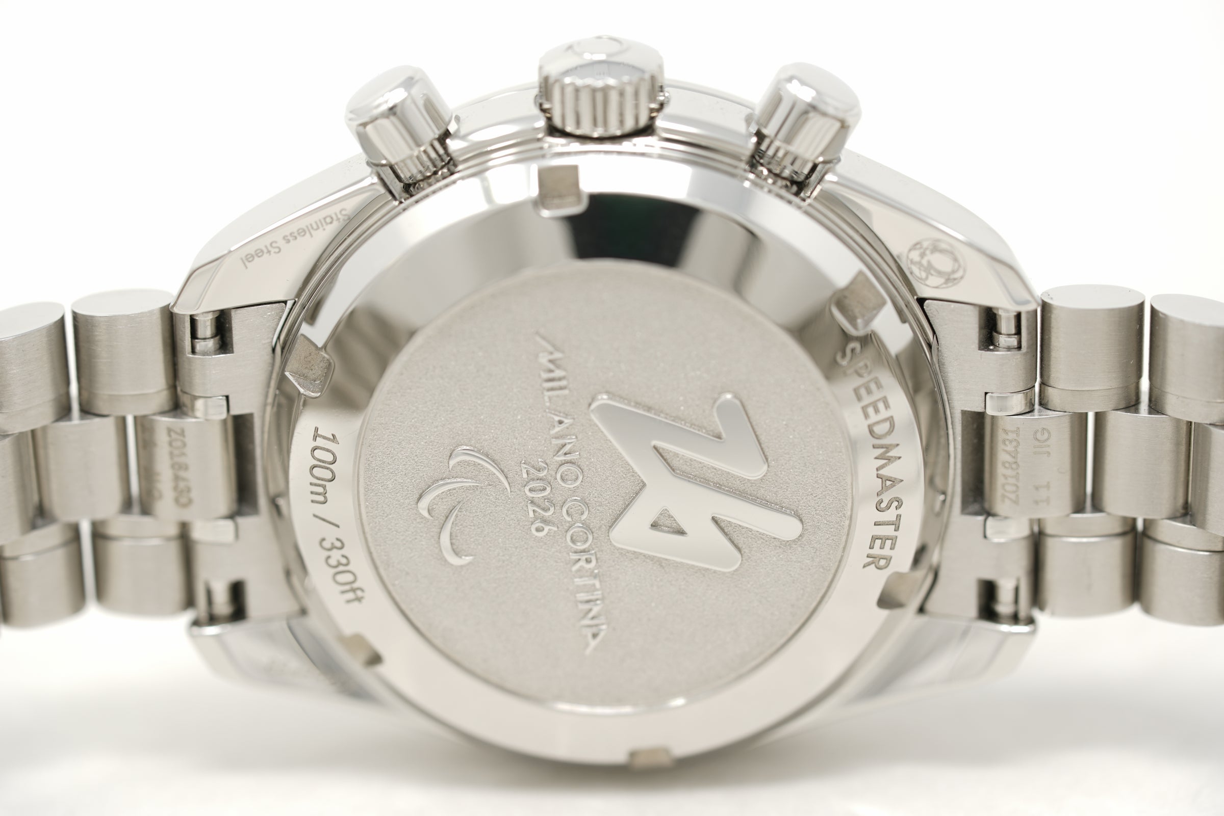Pre-Owned Omega Speedmaster 38 Milano Cortina 2026 522.30.38.50.04.002