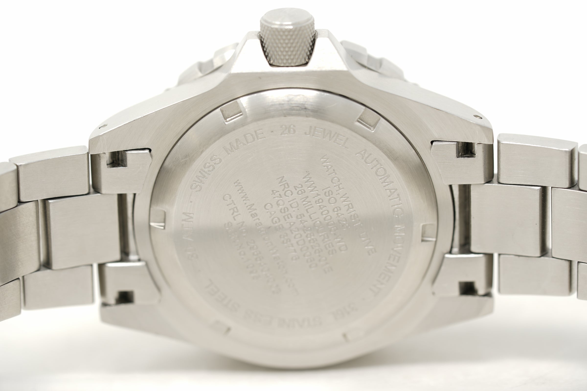 Pre-Owned Marathon 41 GSAR Arctic Edition Diver's Auto WW194006SS-0513