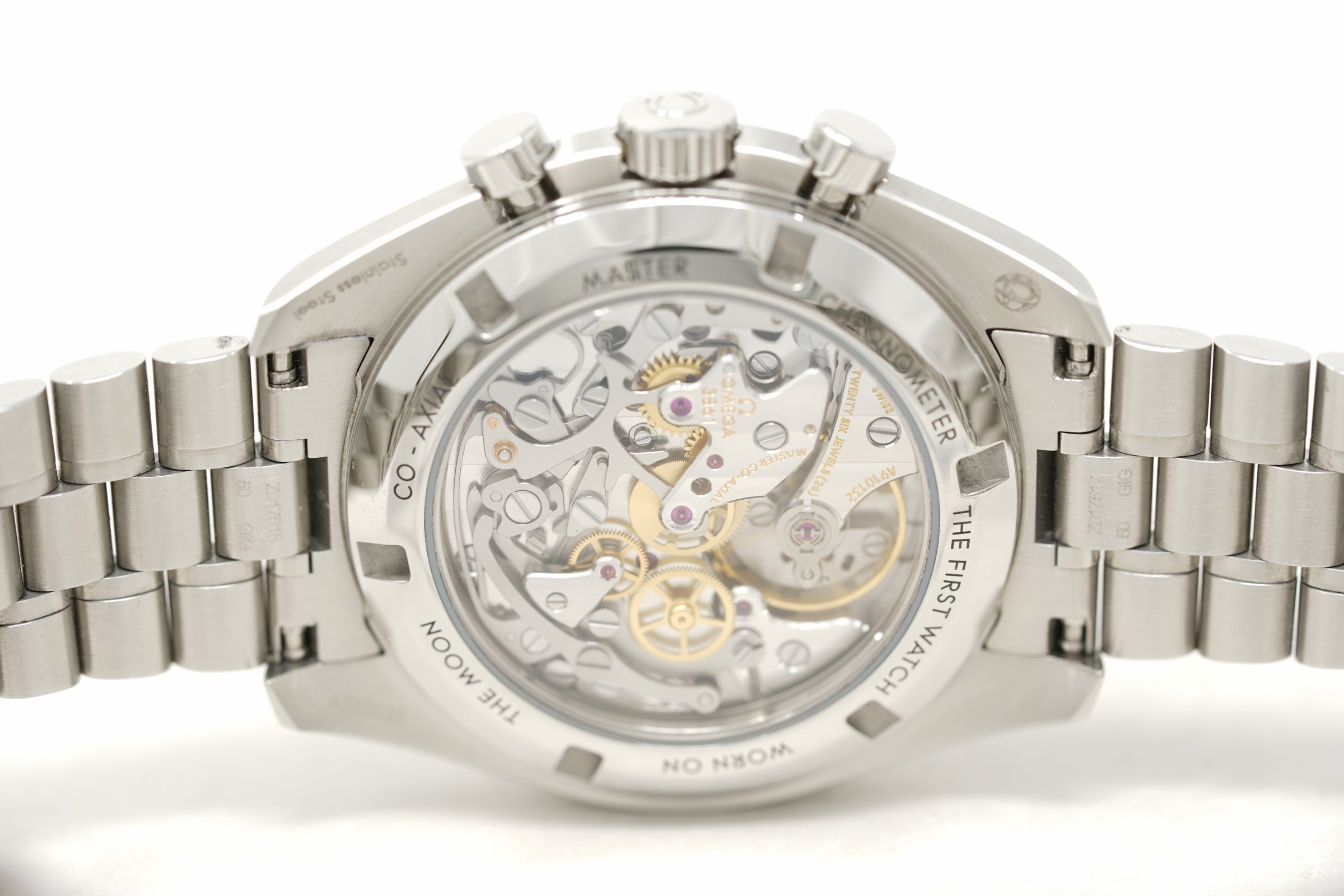 Pre-Owned Omega Moonwatch Professional Speedmaster White Dial 310.30.42.50.04.001