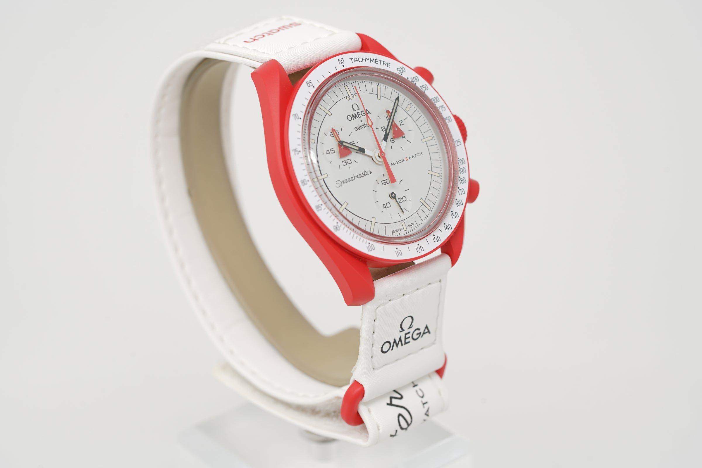 Pre-Owned Swatch x Omega MoonSwatch Mission to Mars SO33R100