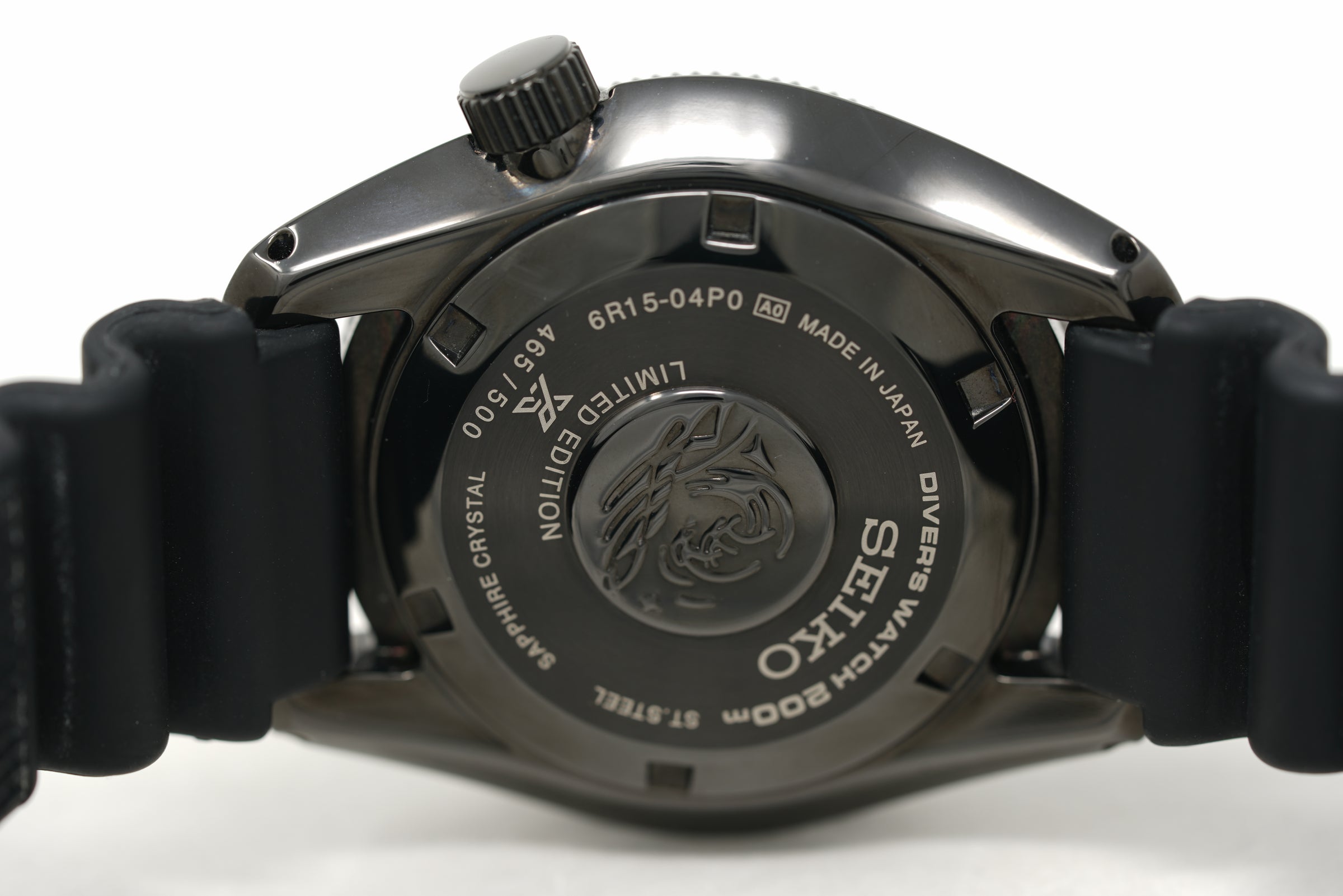 Pre-Owned Seiko Prospex Diver 'Black Series' Topper Limited SPB107