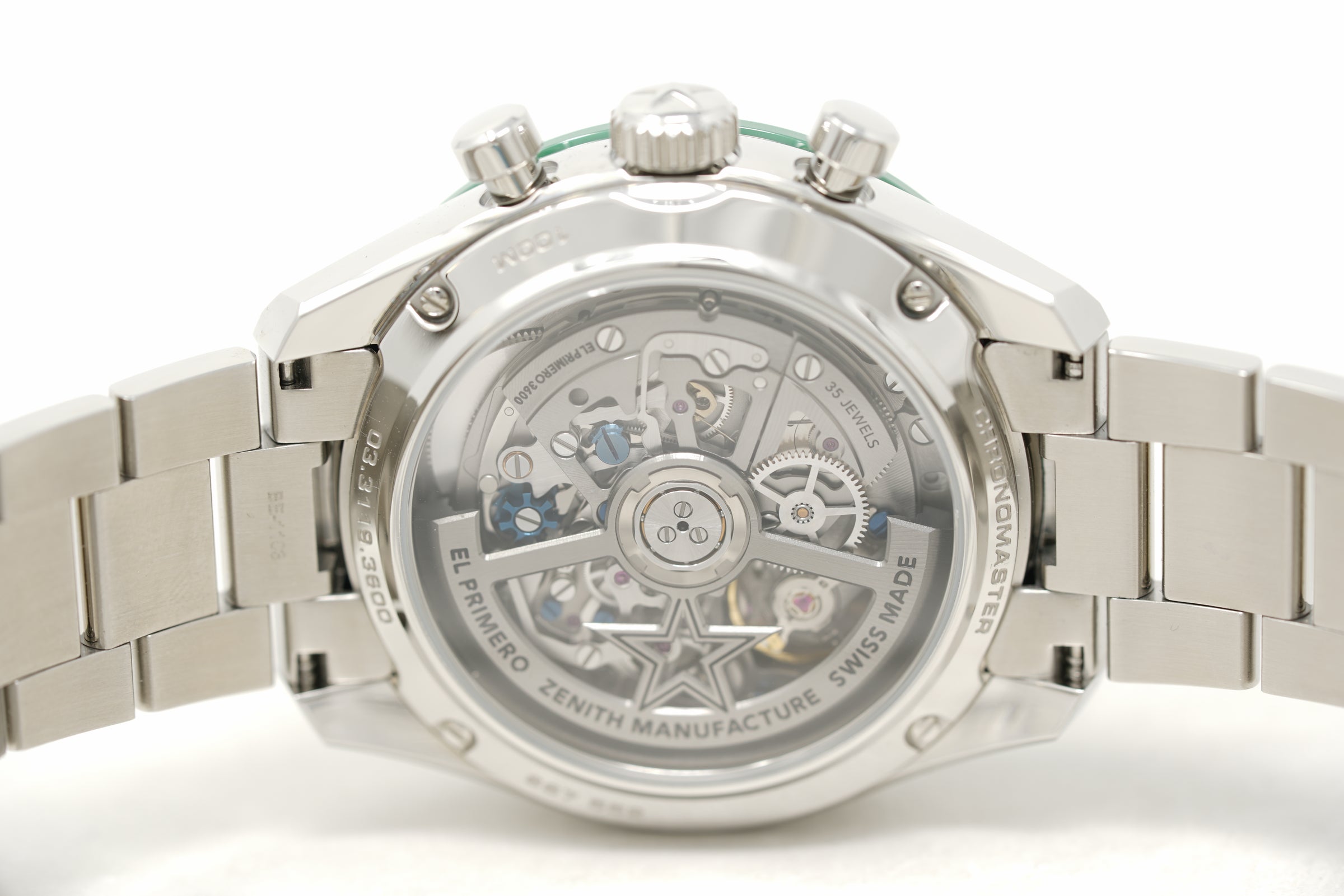 Pre-Owned Zenith Chronomaster Sport Green 03.3119.3600/56.M3100
