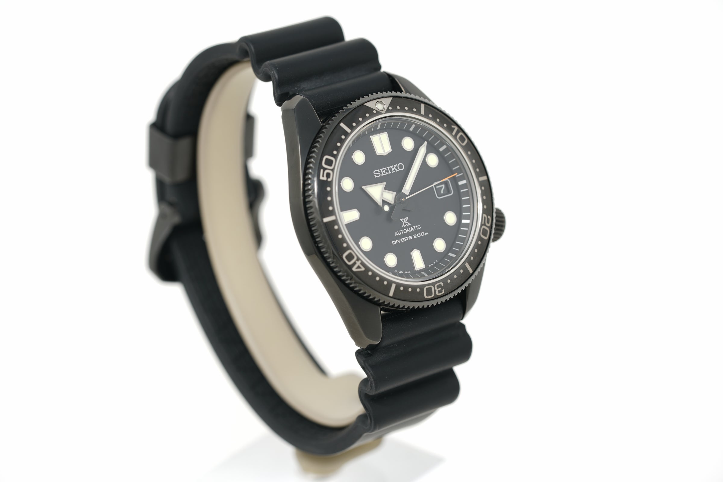 Pre-Owned Seiko Prospex Diver 'Black Series' Topper Limited SPB107
