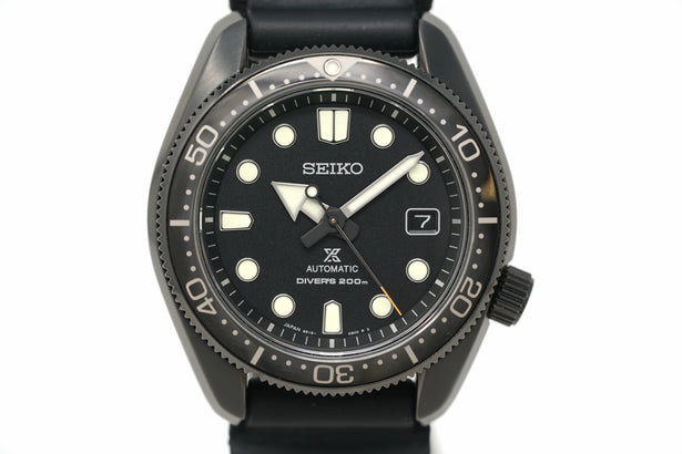Pre-Owned Seiko Prospex Diver 'Black Series' Topper Limited SPB107